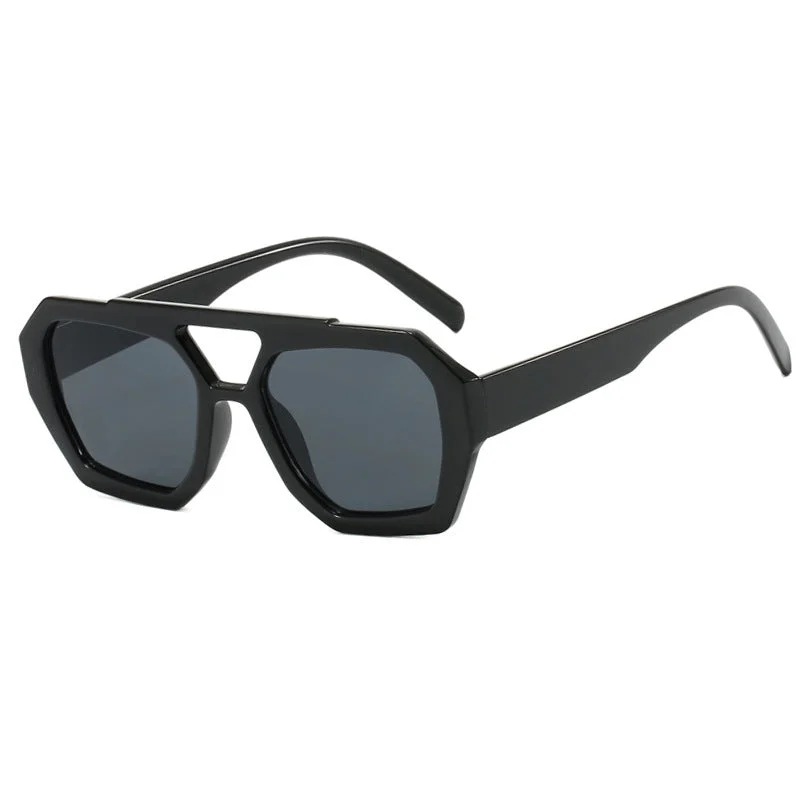 Leopard Print Oversized Sunglasses - Image 9