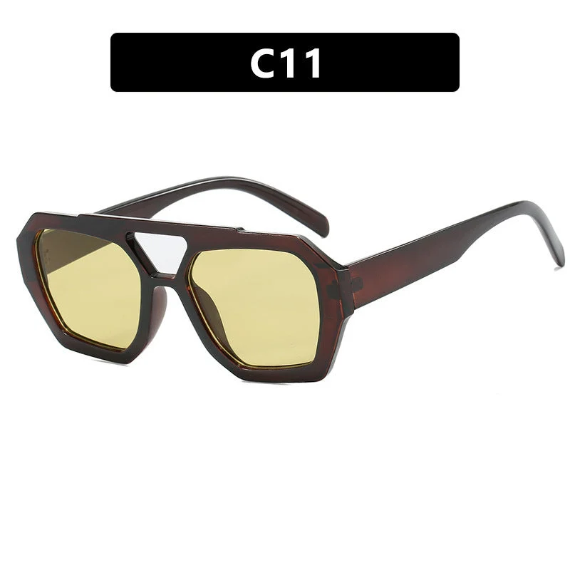 Leopard Print Oversized Sunglasses - Image 7