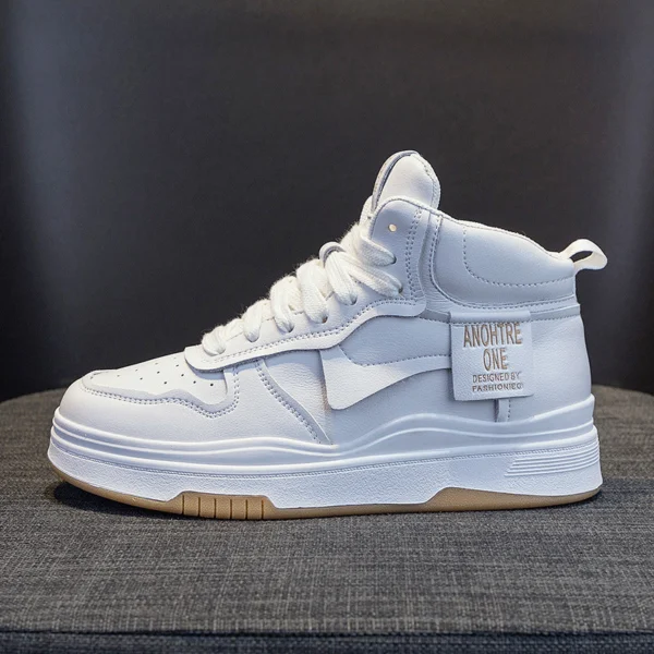 High-Top Sneakers Thick-Soled