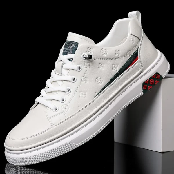 Elite Embossed Men's Luxury Sneakers